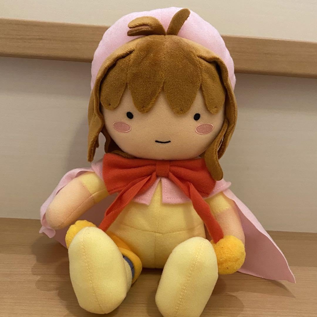 カードキャプターさくら展 ベッドの上のぬいぐるみ カードキャプターさくら さくら展 ベッドの上のさくらちゃんぬいぐるみ